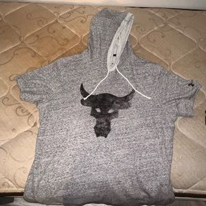 Project Rock Short Sleeve Hoodie.